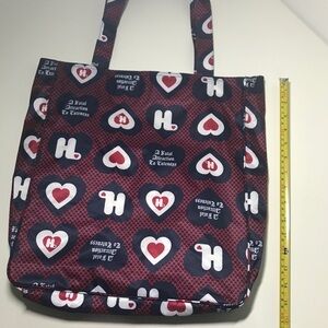 Harajuku Lovers Hearts Eye Nylon Tote Bag